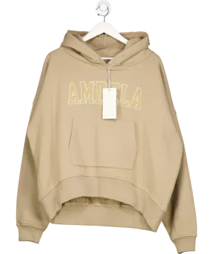 Ambela Beige The Perfect Oversized Hoodie UK L