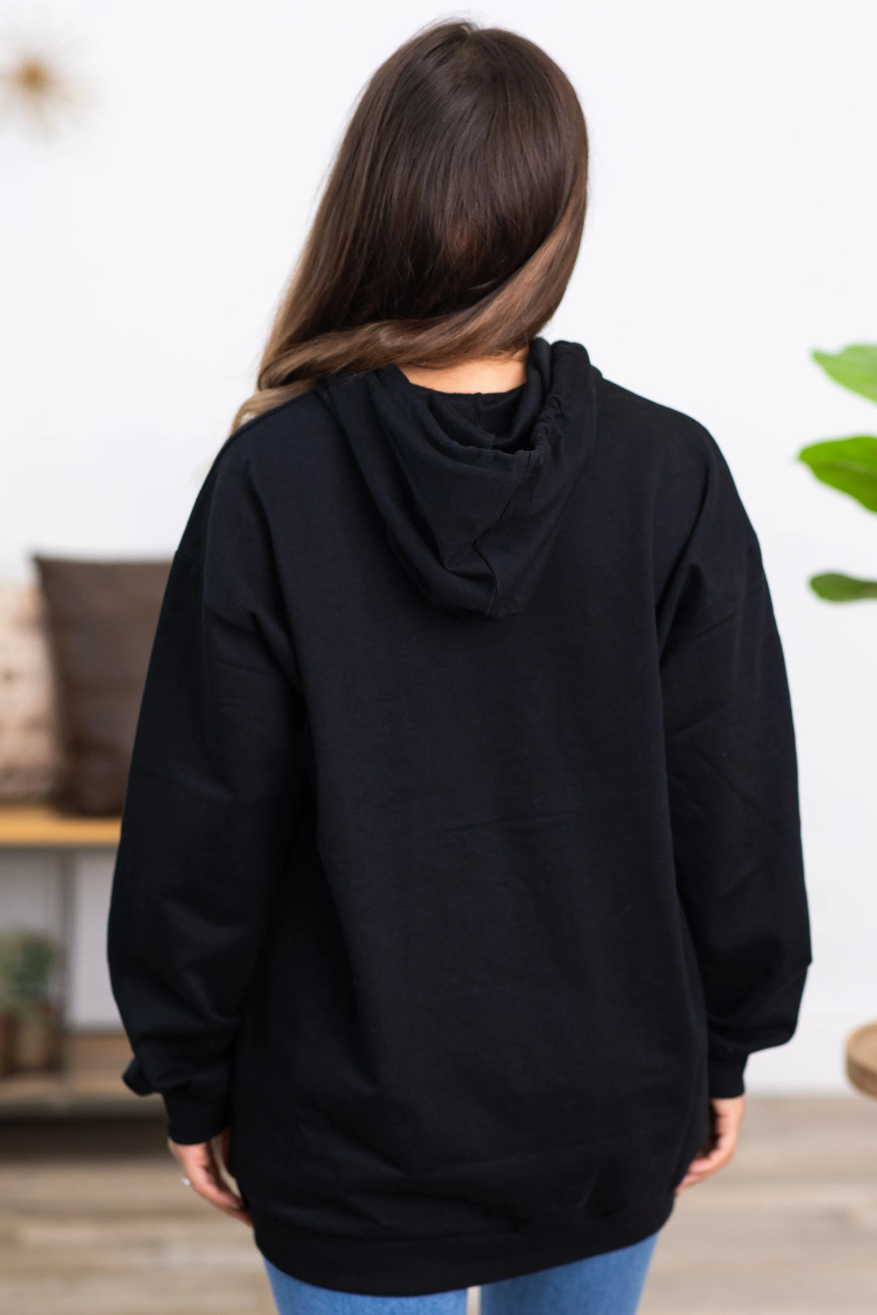 Black Basic Hoodie
