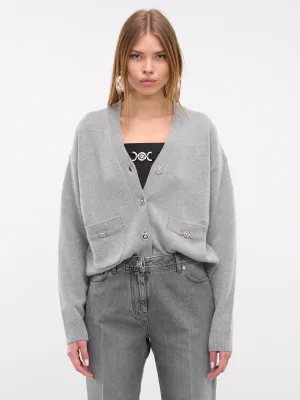 Boxy Knit Cardigan (1013437-1A11287-1EB60-CONCRETE)