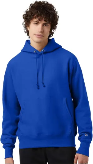 Champion S101 Men's Reverse Weave Hooded Sweatshirt, Heavyweight 12 oz. Fleece, Shrink-Resistant