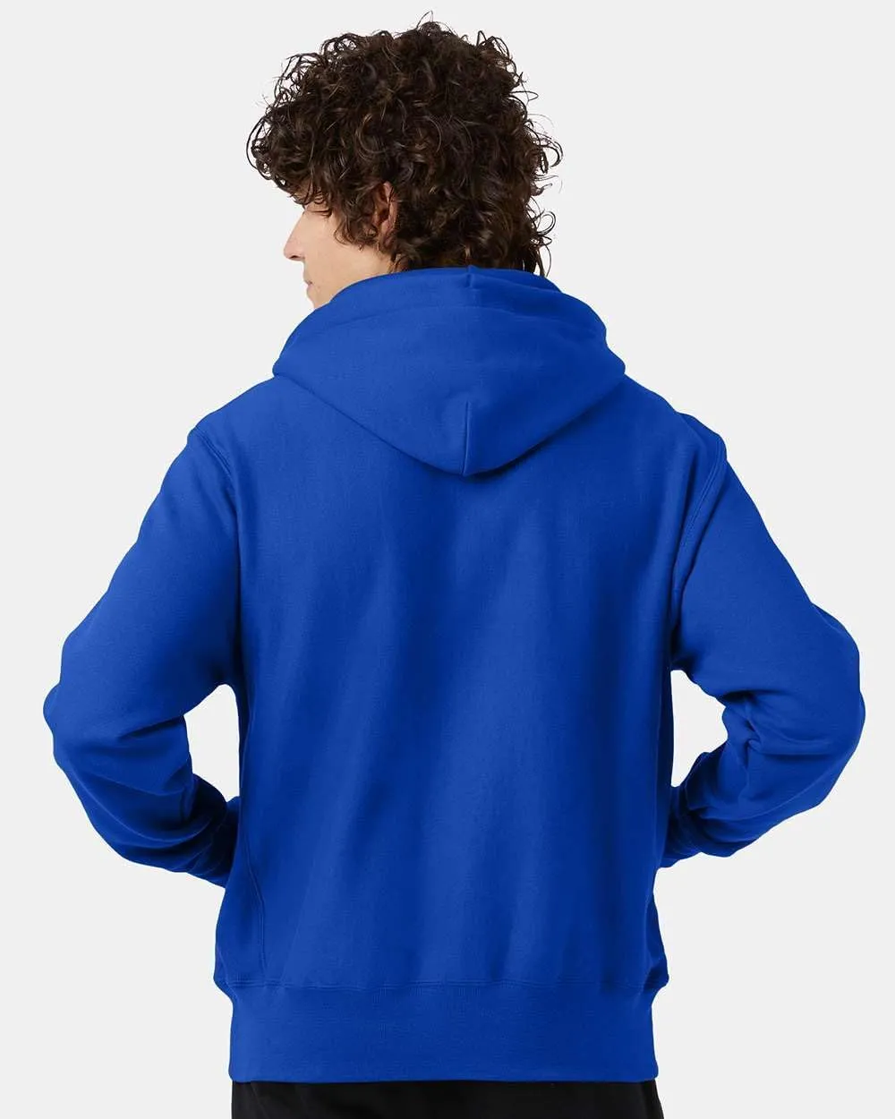 Champion S101 Men's Reverse Weave Hooded Sweatshirt, Heavyweight 12 oz. Fleece, Shrink-Resistant