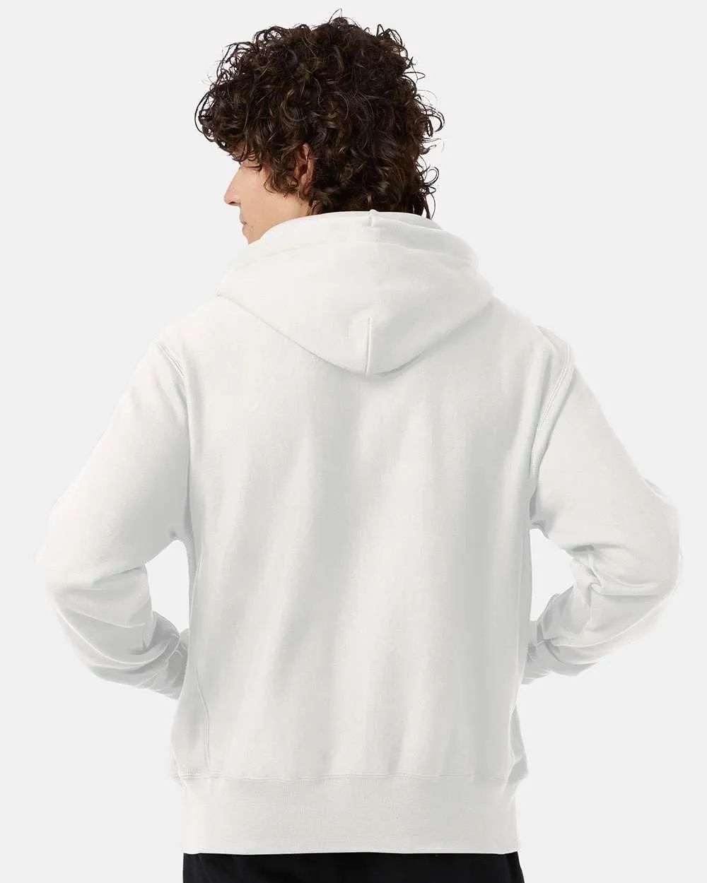 Champion S101 Men's Reverse Weave Hooded Sweatshirt, Heavyweight 12 oz. Fleece, Shrink-Resistant