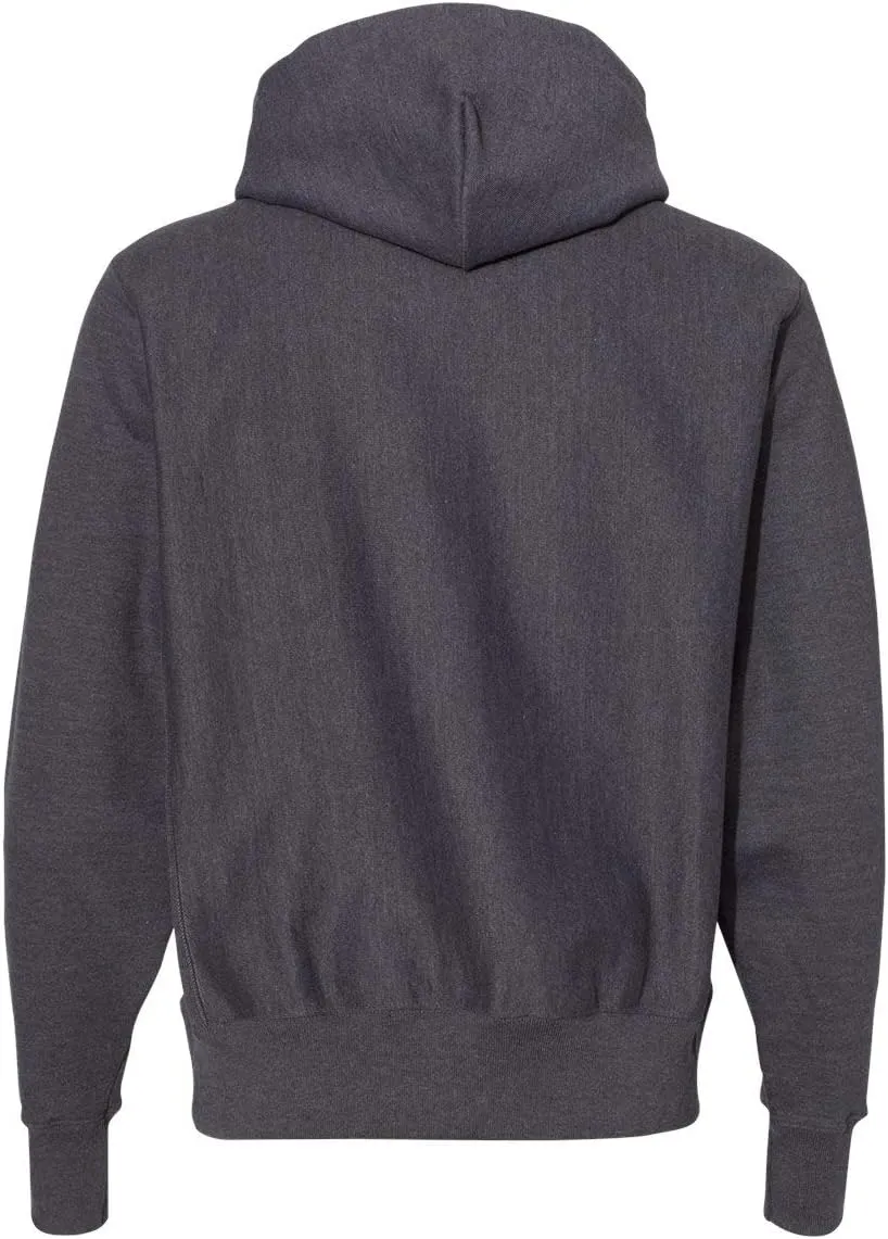 Champion S101 Men's Reverse Weave Hooded Sweatshirt, Heavyweight 12 oz. Fleece, Shrink-Resistant