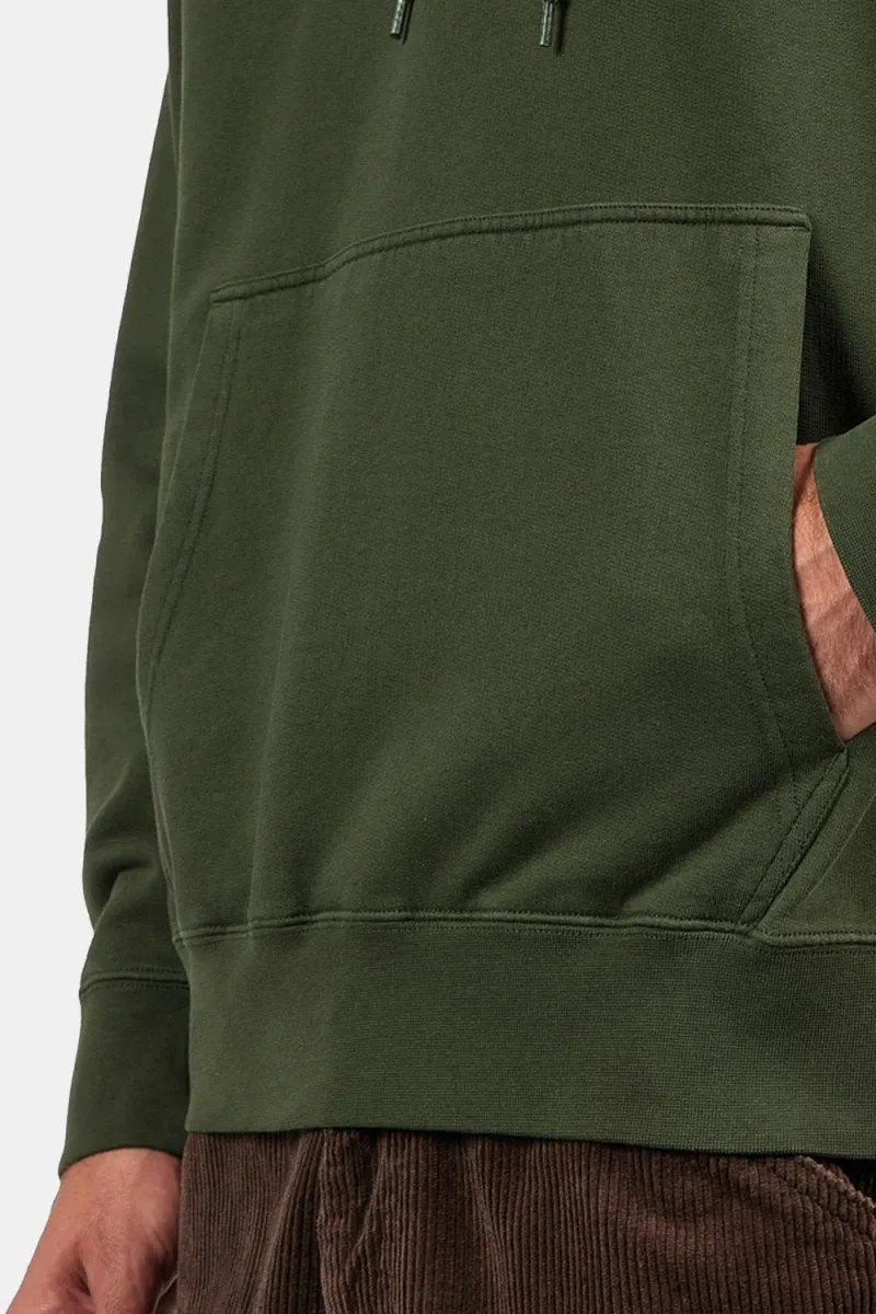 Edwin Sunset On Mount Fuji Hooded Sweatshirt (Kombu Green)