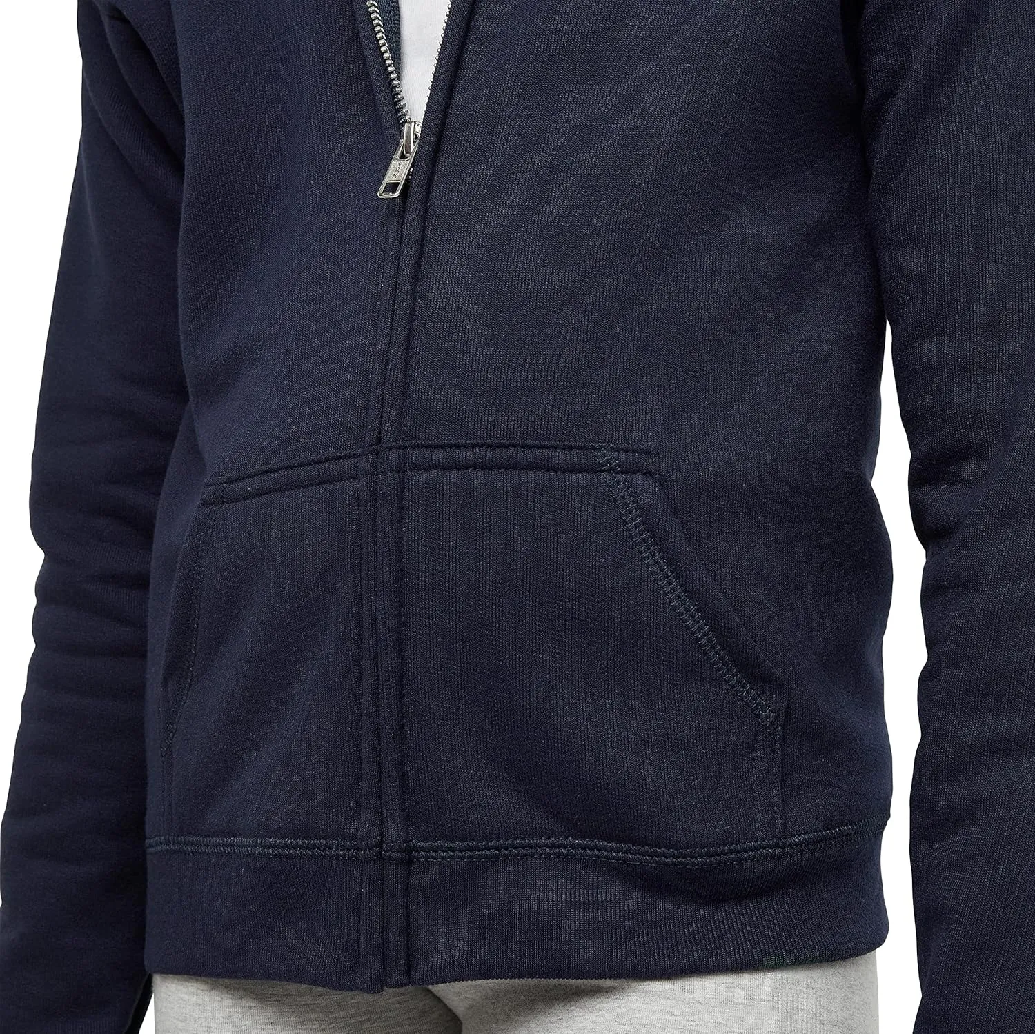 Hanes Girls' Comfortsoft Ecosmart Full-Zip Hoodie
