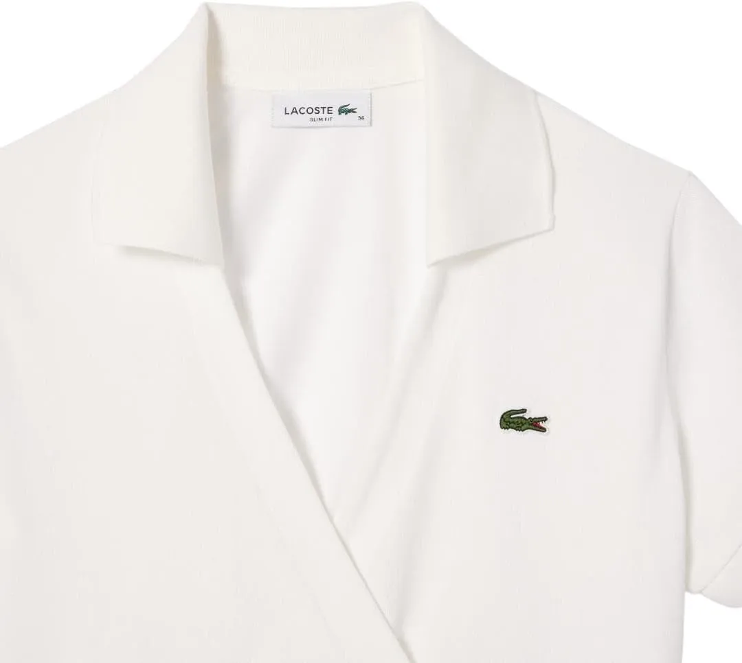 Lacoste Women's Crossover Stretch Pique Polo Shirt