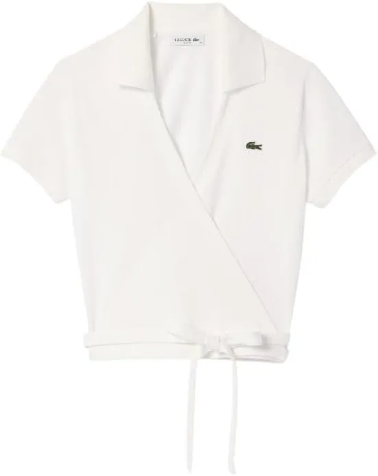 Lacoste Women's Crossover Stretch Pique Polo Shirt