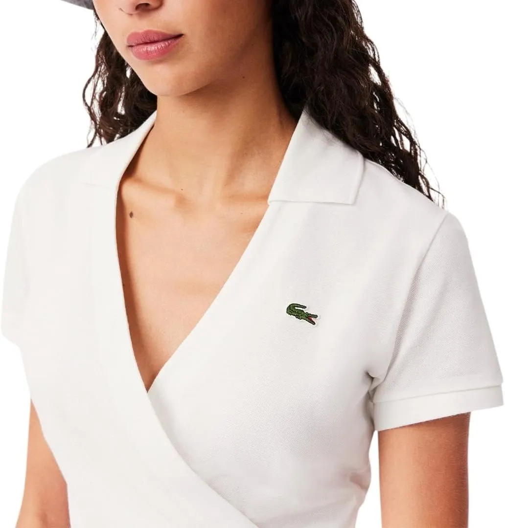 Lacoste Women's Crossover Stretch Pique Polo Shirt