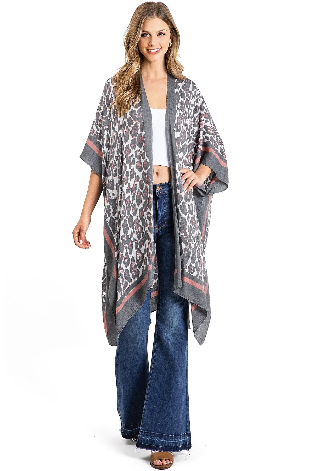 Leopard Vision Kimono