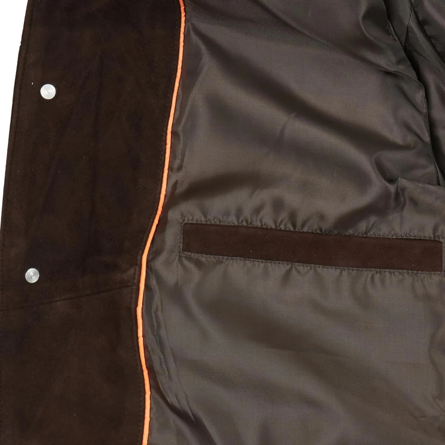 Men's Suede Leather Jacket | Genuine Suede Leather Trucker Jacket Shirt Collar Slim Fit Denim Style