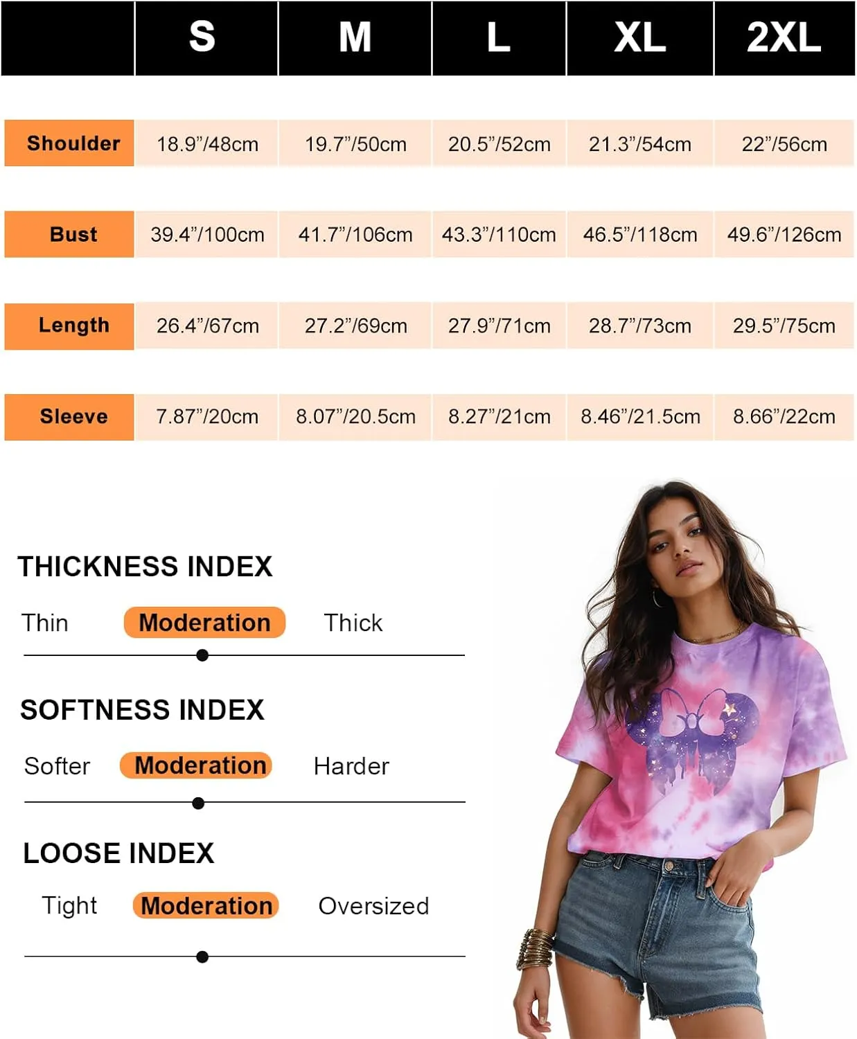 Tie Dye Shirt Women - Novelty Tie Dye T Shirt Short Sleeve Round Neck Casual Trendy Graphic Tee for Girls