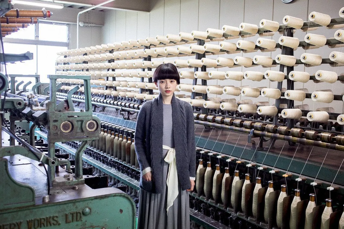 Tsukushi Cardigan - GENMOU Printed Pattern #09