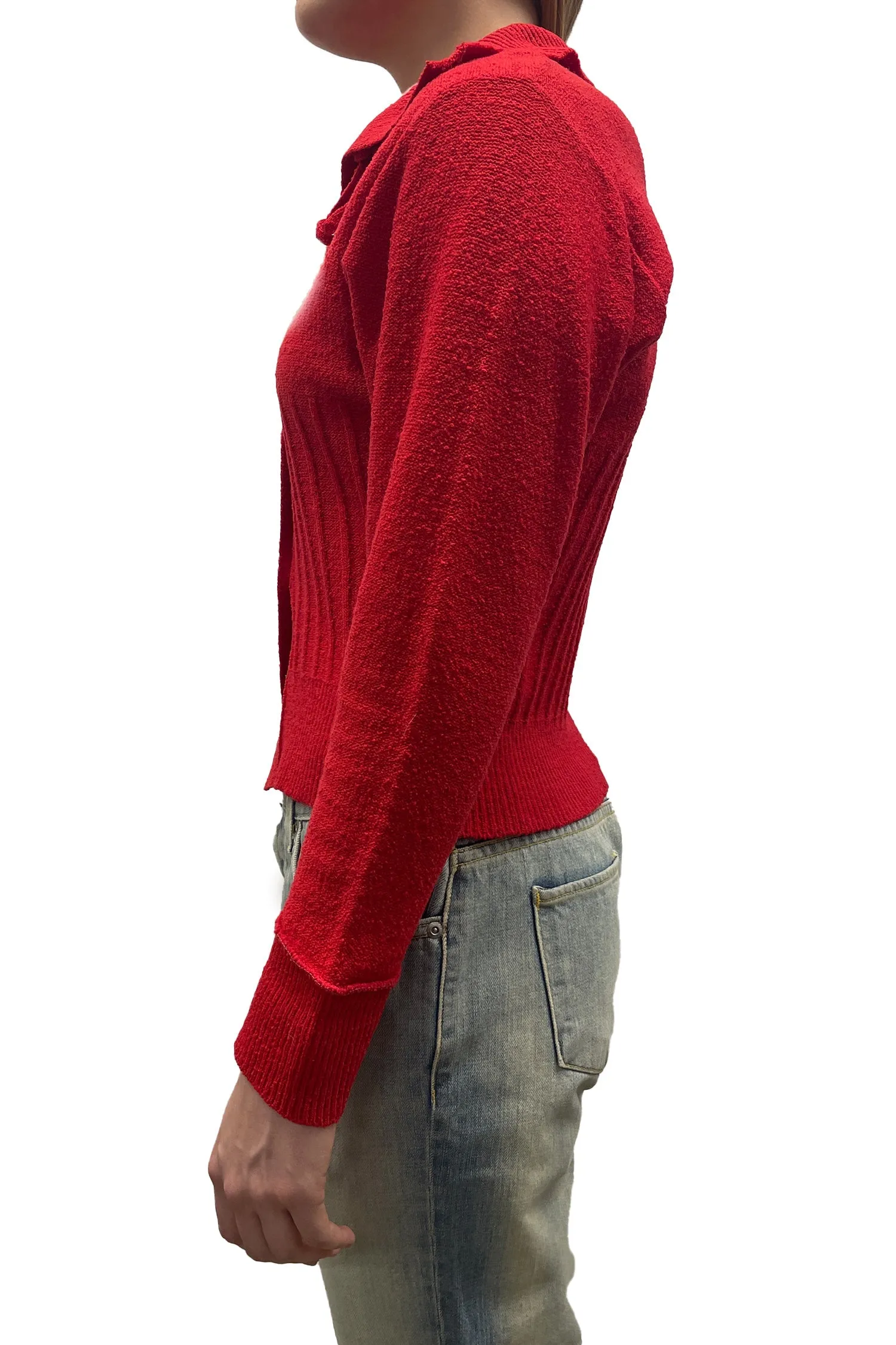 Vintage 50's Boucle Button Up Cardigan